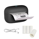 F2 Printer (black） + 3 rolls sticker white paper