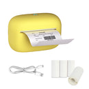 F2 Printer (yellow） + 3 rolls white paper