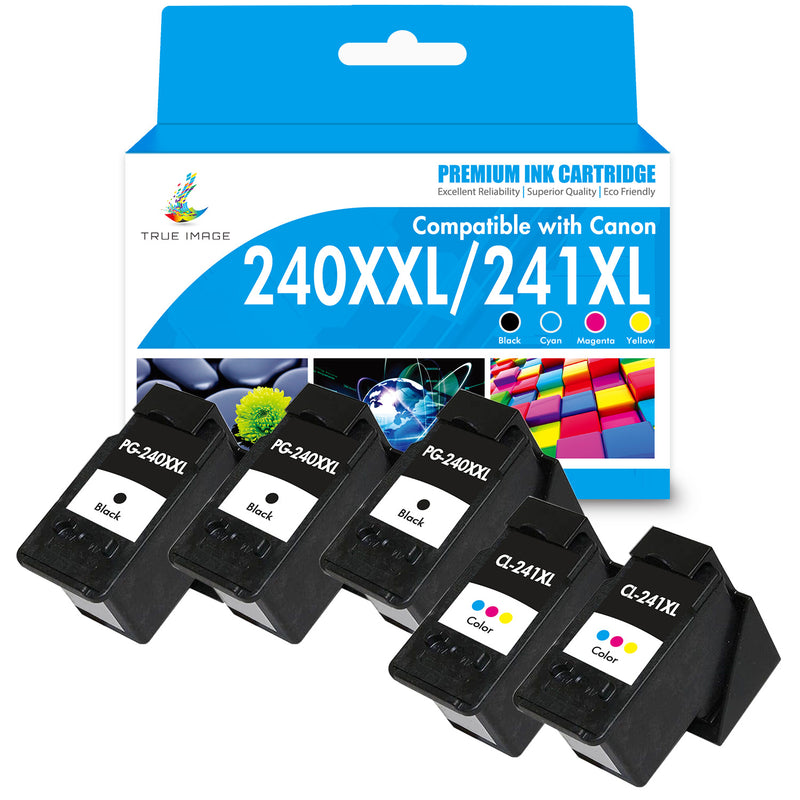 Canon 240XXL 241XL 5-Pack