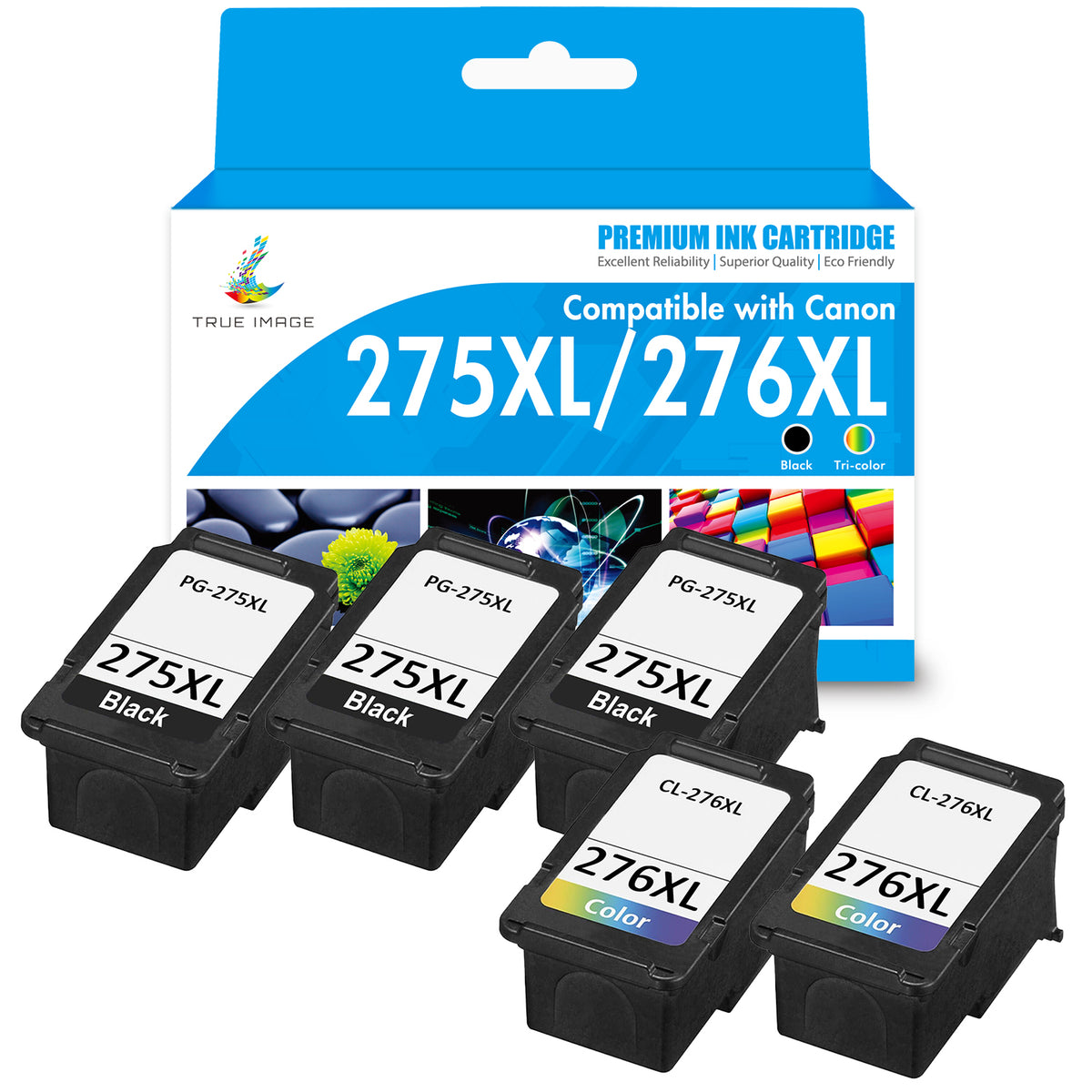 Compatible Canon 275 276 XL Ink Cartridg