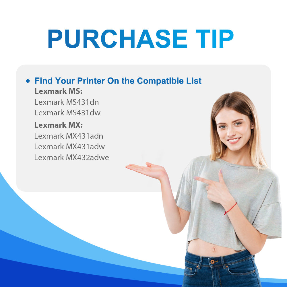 Lexmark MS431, MX431/MX432 Toner – Lexma