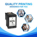 Compatible HP 62XL Black Ink Cartridge (Firmware Safe) - Single Pack
