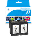 Compatible HP 63XL Black (Firmware Safe) Ink Cartridge - Single Pack