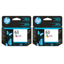 Original HP 63 63XL Tri-color Ink Cartridge - Works with DeskJet 1112, 2130, 3630; Envy 4510, 4520; OfficeJet 3830, 4650, 5200