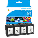 Compatible HP 63XL Black (Firmware Safe) Ink Cartridge - Single Pack