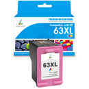 Compatible HP 63XL Color (Firmware Safe) Ink Cartridge - Single Pack