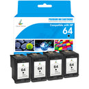 Compatible HP 64XL Black (Firmware Safe) Ink Cartridge - Single Pack