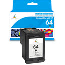 Compatible HP 64 Black (Firmware Safe) Ink Cartridge - Single Pack