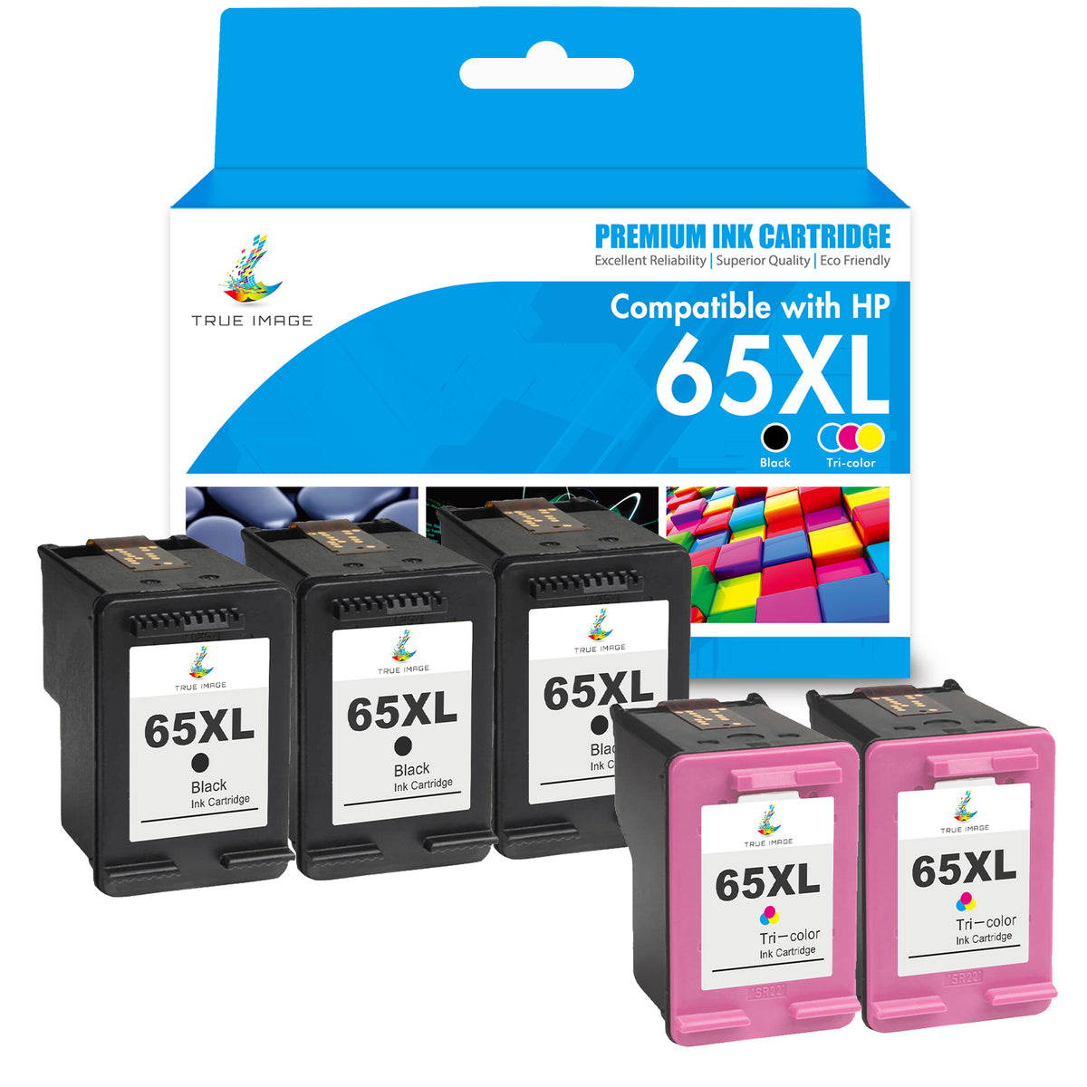 Coccink65xl Remanufactured Ink Cartridge Replacement For Hp 65 Xl N9k04an | Cyprus