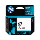 Original HP 67 67XL Tri-Color Ink Cartridge