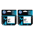 Original HP 67 67XL Ink Cartridge - Works with HP DeskJet 2700 2752e 2755e 2855e 4155e 4255e Envy 6000 6055e