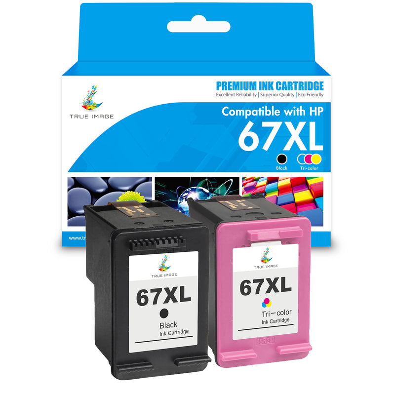 HP 67XL (Firmware Safe) Ink Combo | True