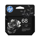 Original HP 68 Black Ink Cartridge - Works with Envy 6100e, 6500e Series | 7FP21TN