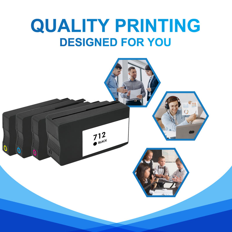 quality printing HP 712