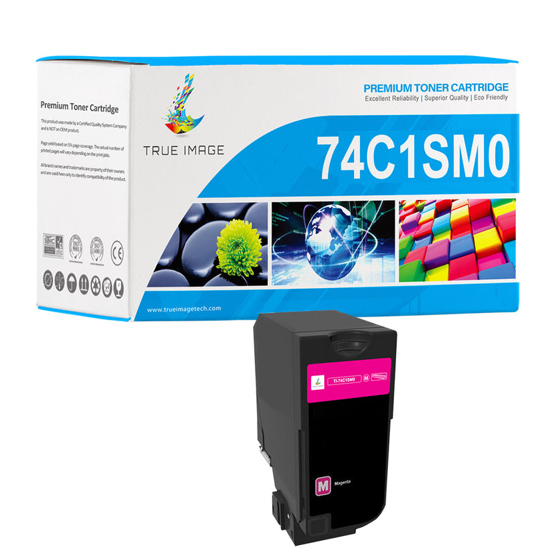 Lexmark 74C1SM0 Magenta Toner Cartridge