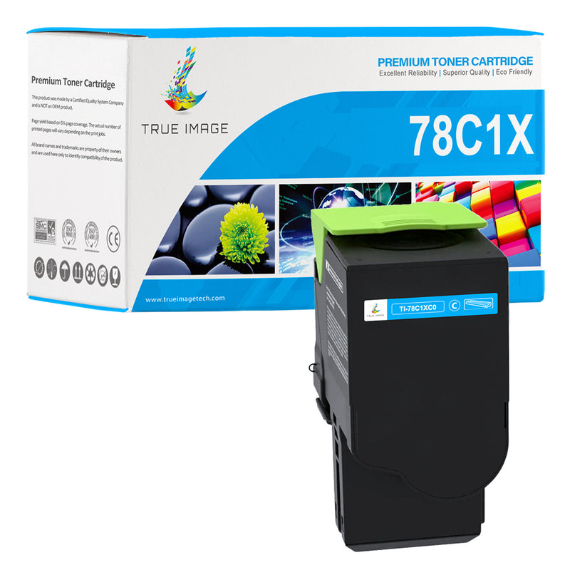 Lexmark 78C1XC0-Cyan-1PK