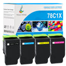 Lexmark 78C1XK0, 78C1XC0, 78C1XM0, 78C1XY0 Toner Set