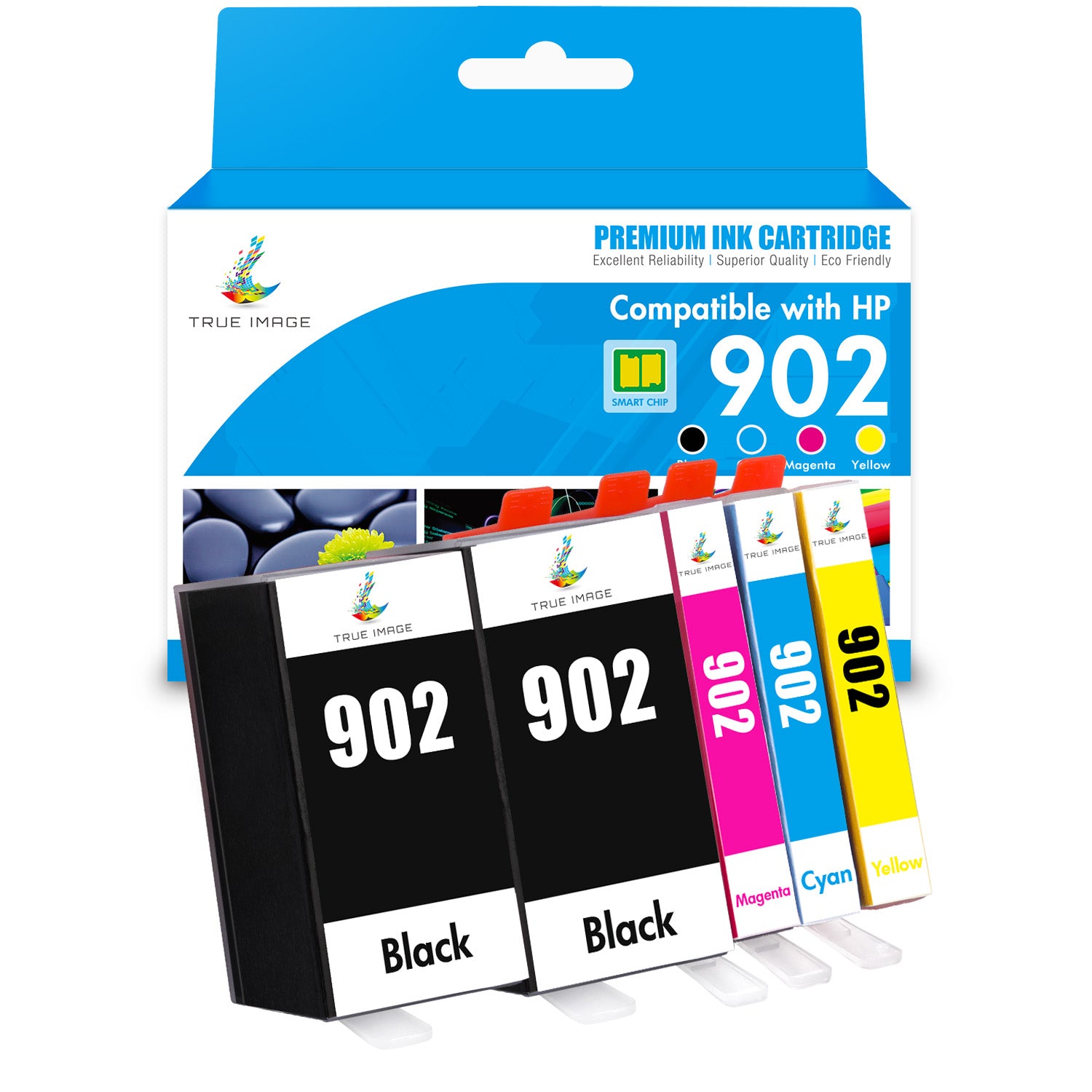 HP 902 Ink HP Cartridge Replacements-5PK