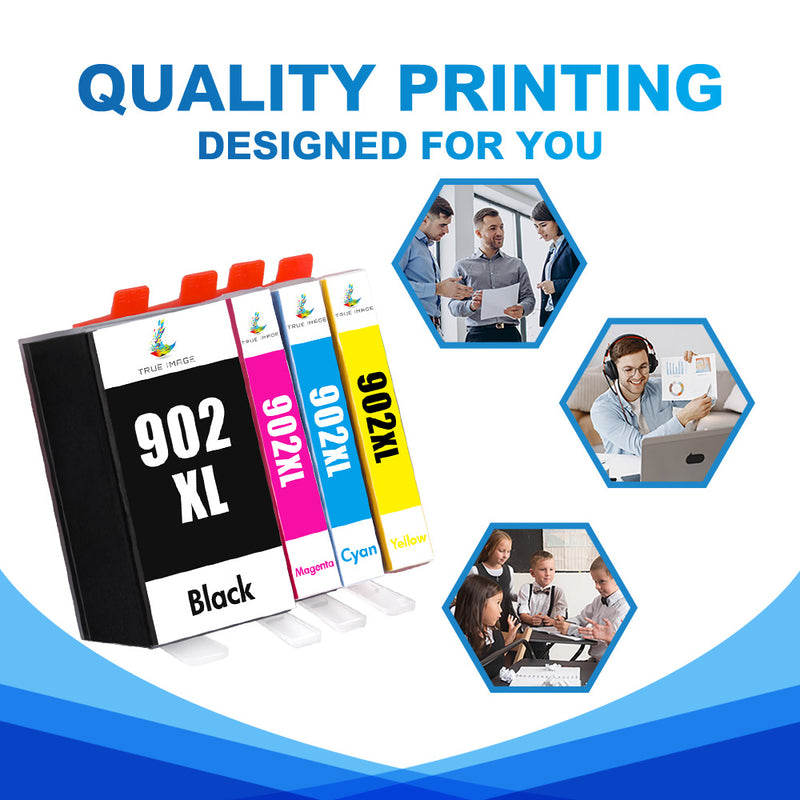 true image compatible HP 902XL ink cartridges