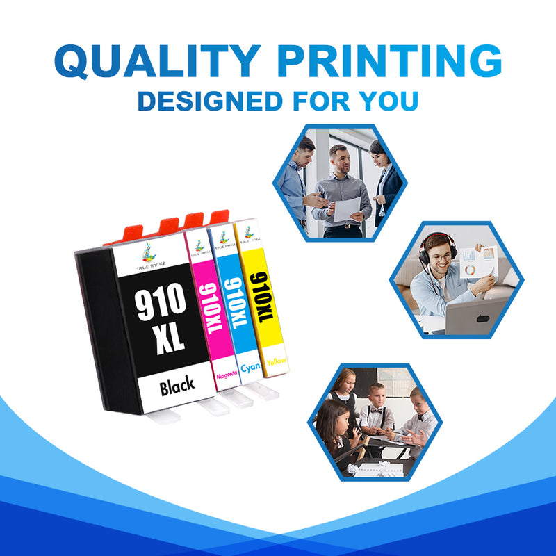 true image compatible HP 910XL ink cartridges