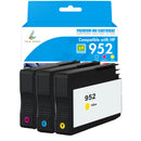 HP 952 ink cartridges 3-pack