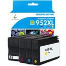 HP 952xl ink cartridges 4-pack