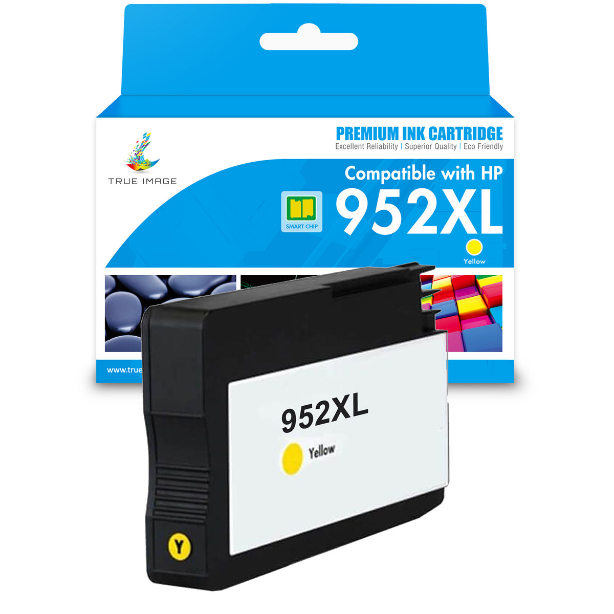 3-Pack 952XL Ink Cartridges (Cyan, Magenta, Yellow) For HP OfficeJet Pro 7740 8210 8710 - View #2