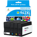 HP 962XL ink cartridges 4-pack
