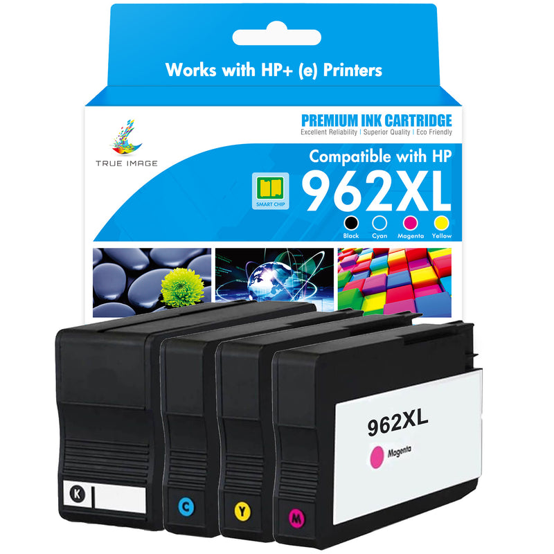 HP 962XL ink cartridges 4-pack