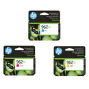 Original HP 962XL Cyan/Magenta/Yellow Ink Cartridges - 3 Packs - High Yield