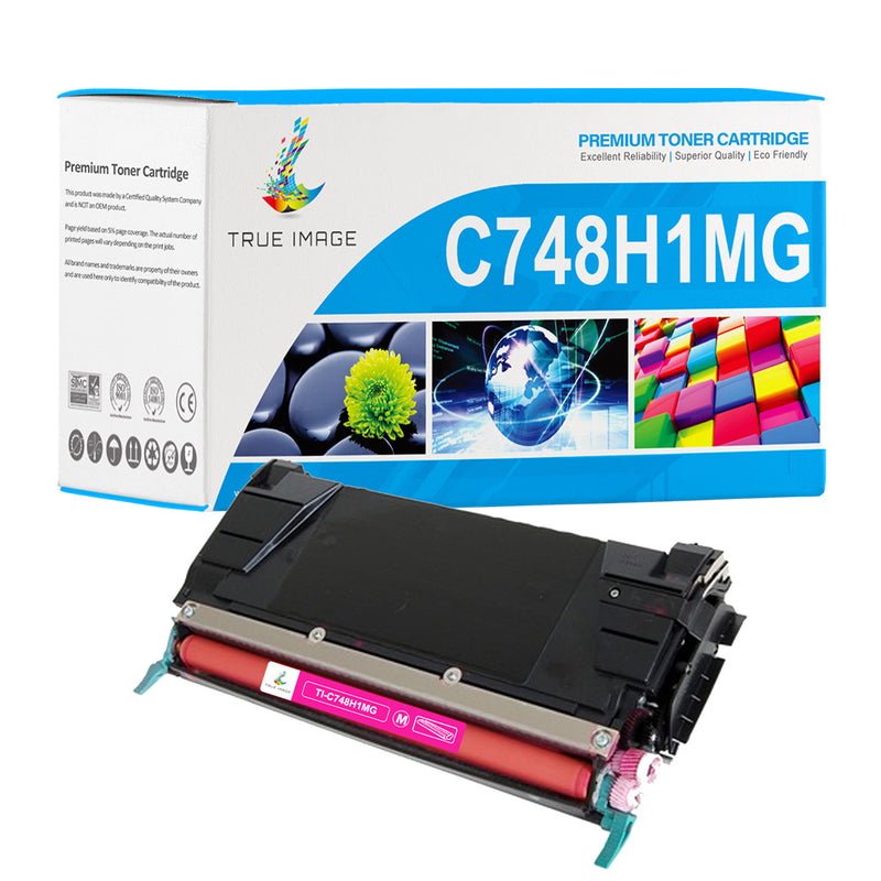 C748H1MG -  Lexmark C748 Magenta Toner Cartridge - High Yield