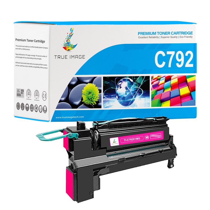 C792X1MG -  Lexmark C792 Magenta Toner Cartridge - High Yield