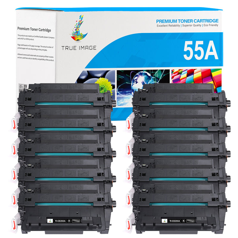 hp 55a black toner set