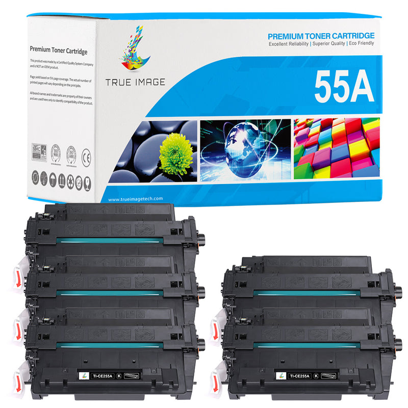 hp 55a black toner set