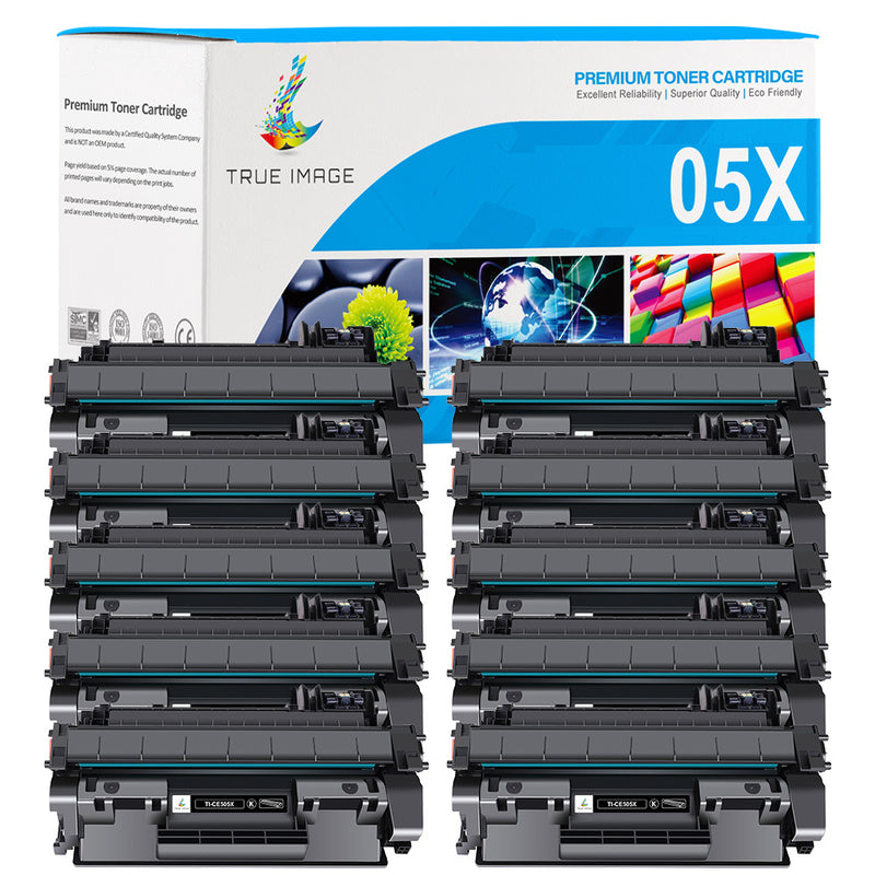 05X - Cartuccia toner di ricambio per HP 05X 05A CE505X CE505A LaserJet P2030 P2035 P2035N P2050 P2055 P2055X P2055D P2055DN P2056, confezione da 1 pezzo (con chip 05X - Cartuccia toner di ricambio per HP 05X 05A CE505X CE505A LaserJet P2030 P2035 P2035N P2050 P2055 P2055X P2055D P2055DN P2056, confezione da 1 pezzo (con chip