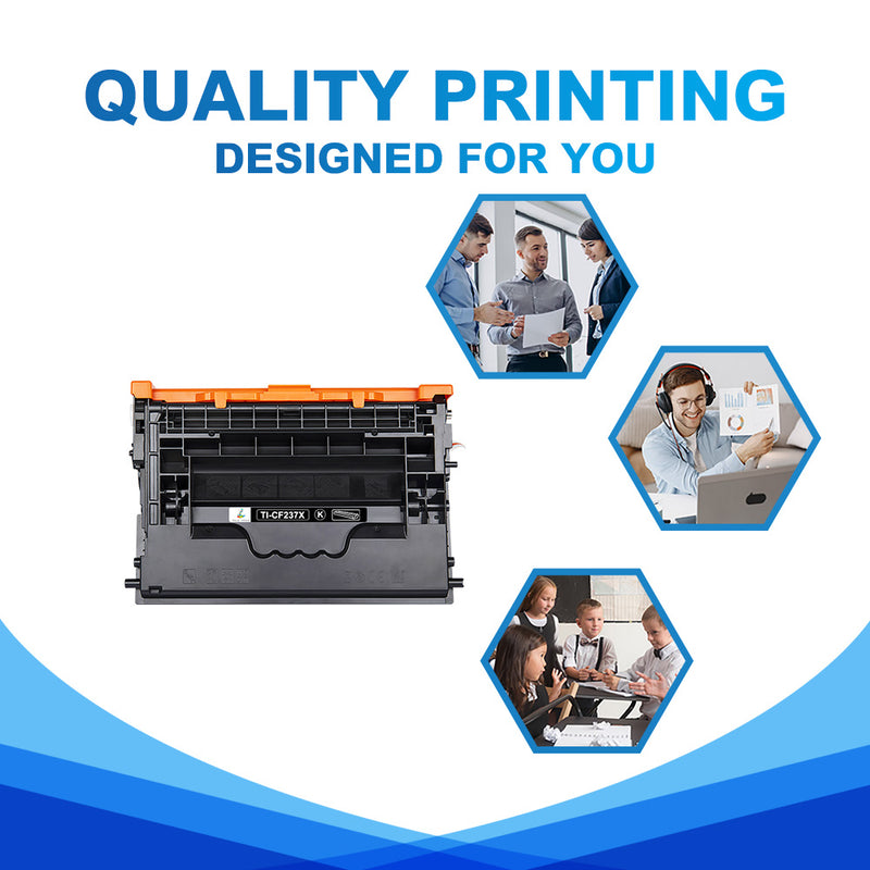 true image compatible HP 37x toner cartridges