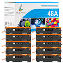 HP 48A black toner set