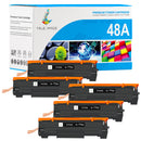 HP 48A black toner 5-pack