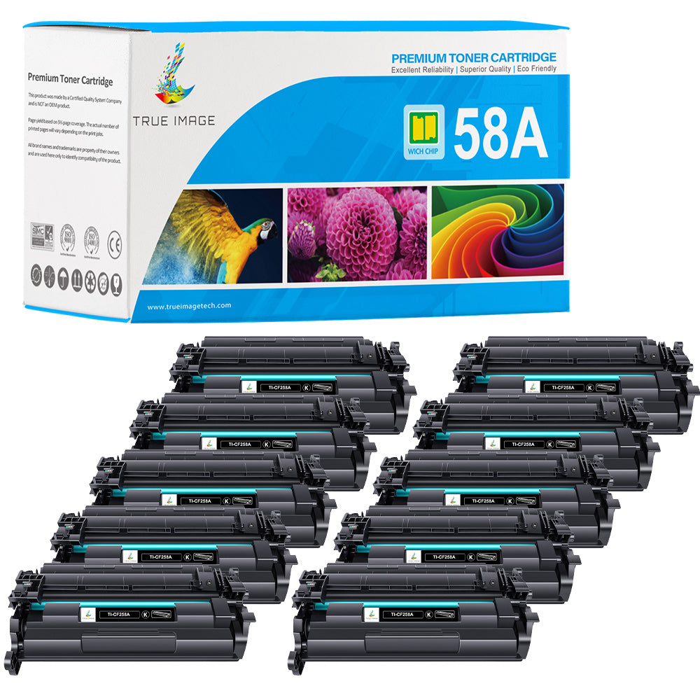 HP 58A (CF258A) Toner 10-Pack | Smart Ch