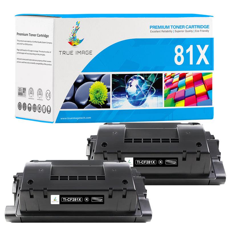 Compatible Toner HP CF281X Cartridge- High Yield - 2 Packs