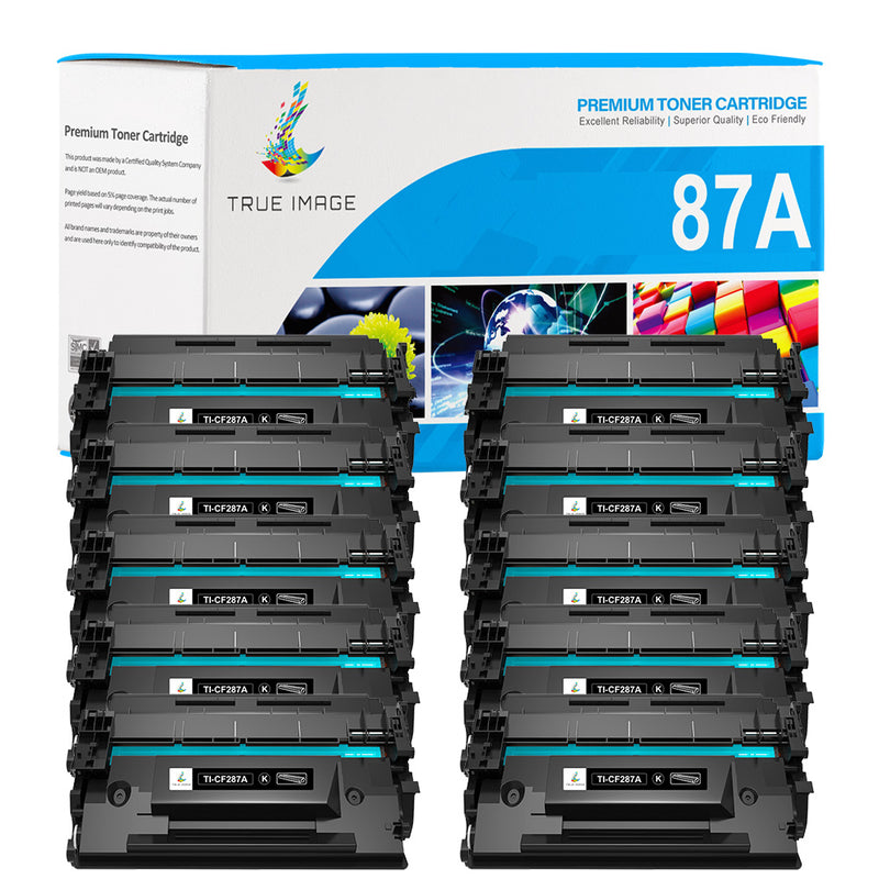 CF287A - HP 87A Compatible Toner - Standard Yield - 10 Packs