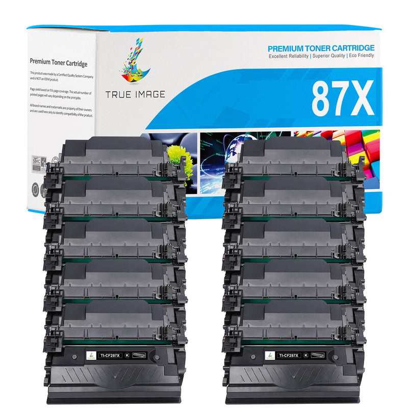 CF287X - HP LaserJet 87X Toner Black- High Yield 10-Pack