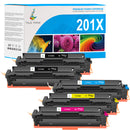 hp 201x toner cartridges 5-pack