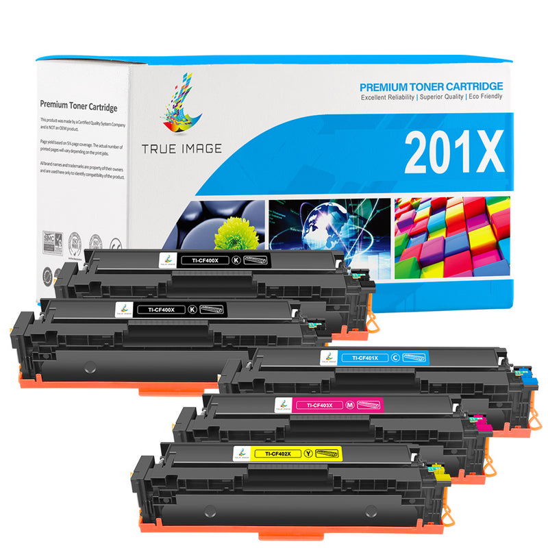 HP 201X toner set