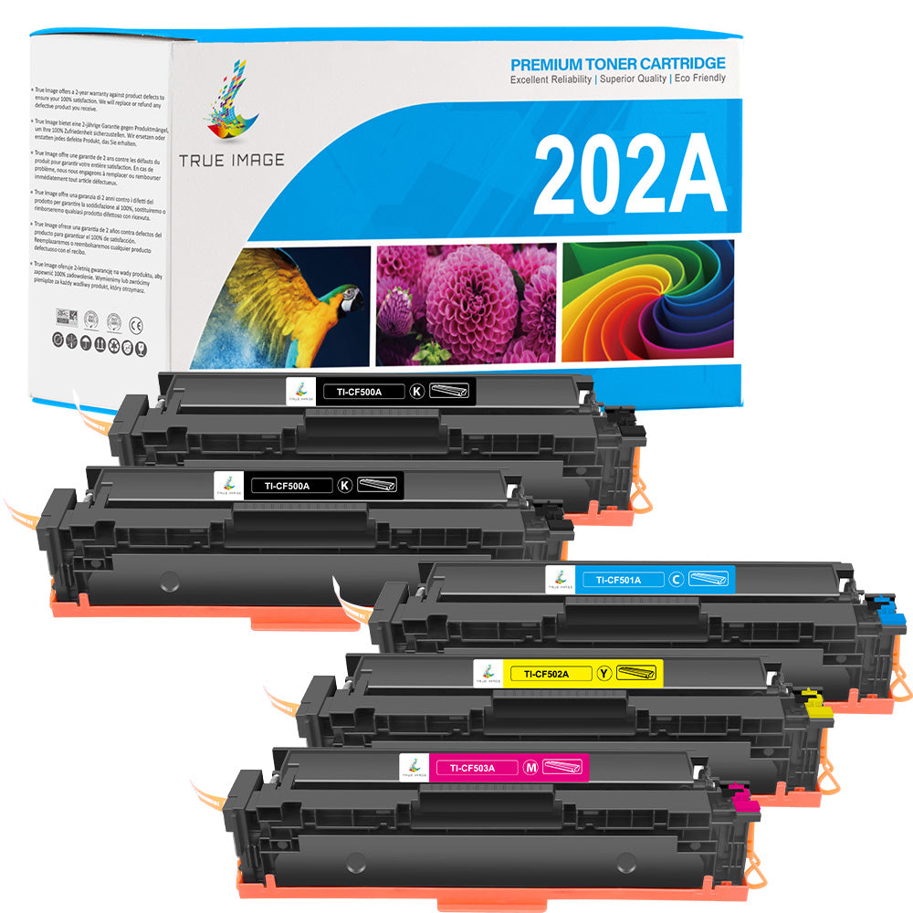 2o2a Toner Printer Compatible HP 202A Toner Cartridge Set