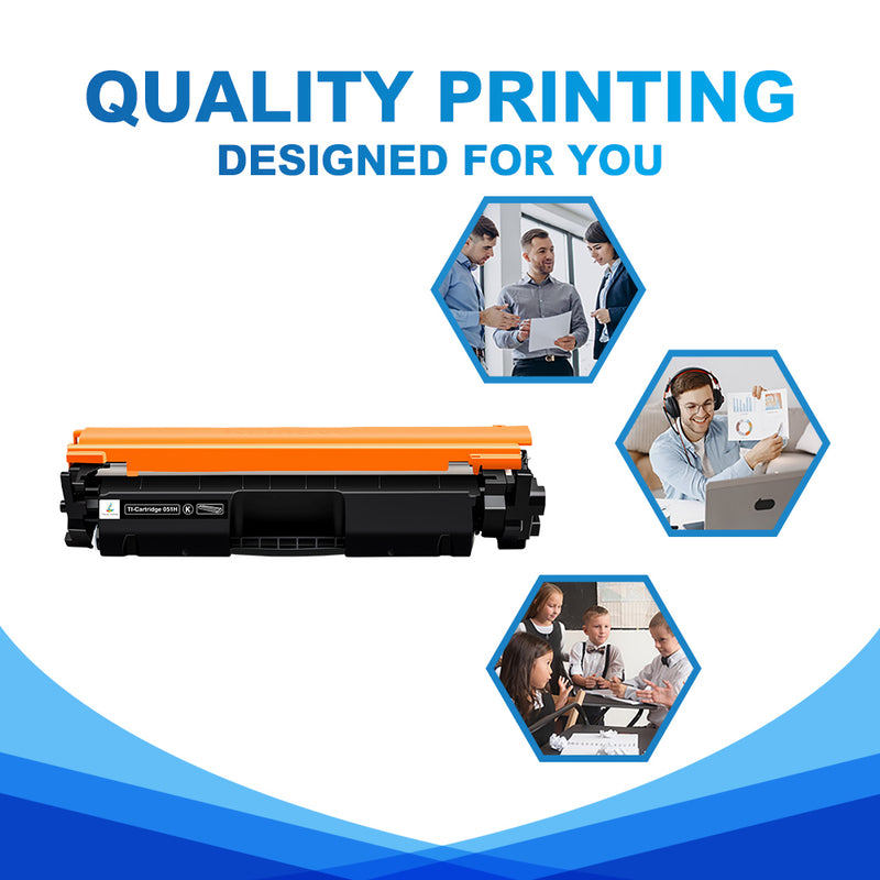 true image compatible Canon 051H toner cartridges