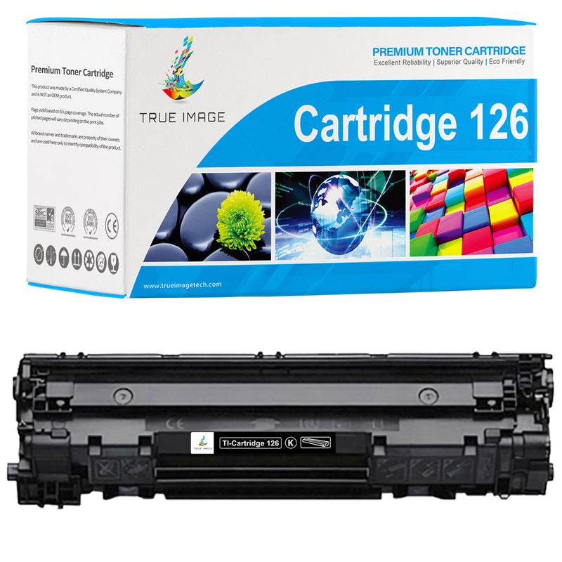 canon 126 black toner cartridges