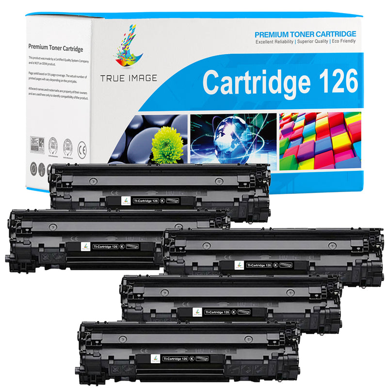 canon 126  black toner cartridges