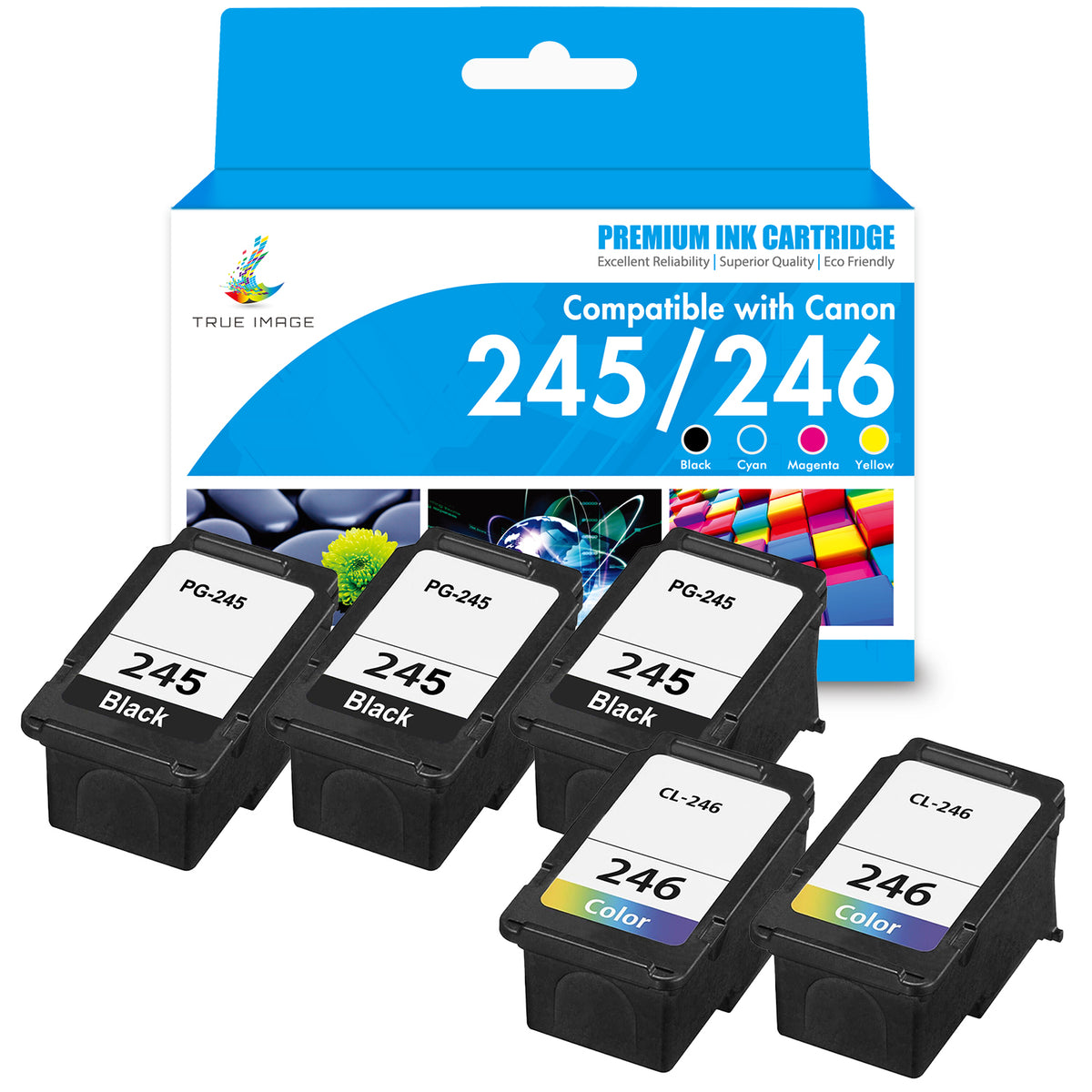 Aazon.co: Canon PG-245XL/CL-246XL - Cartuchos De Tinta Originales En