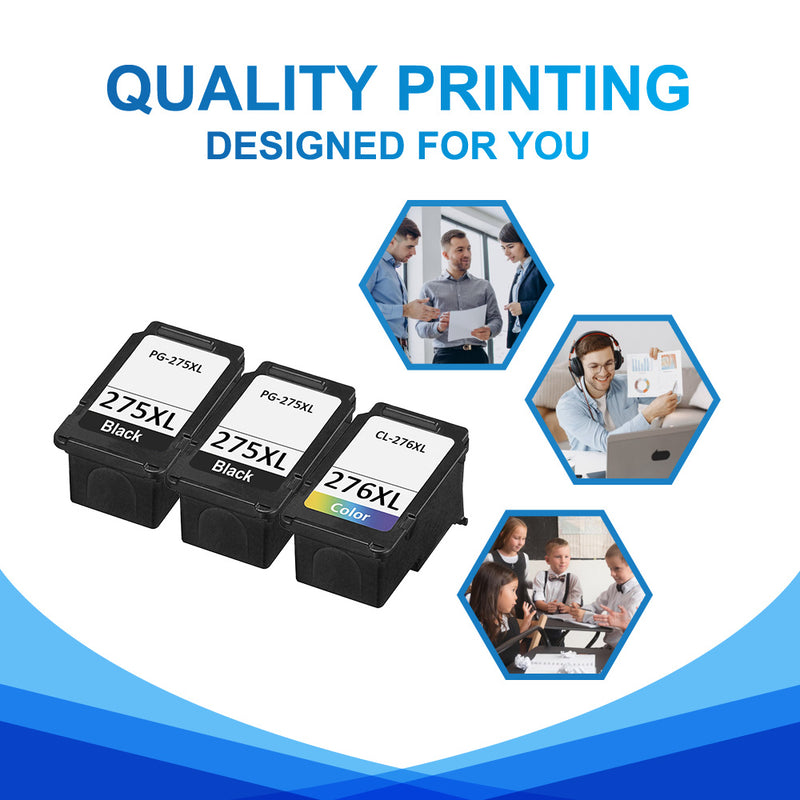 Compatible Canon 275 276 XL Ink Cartridg
